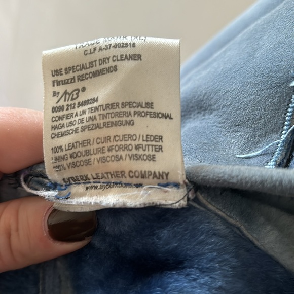 Leather winter jacket - Picture 8 of 9